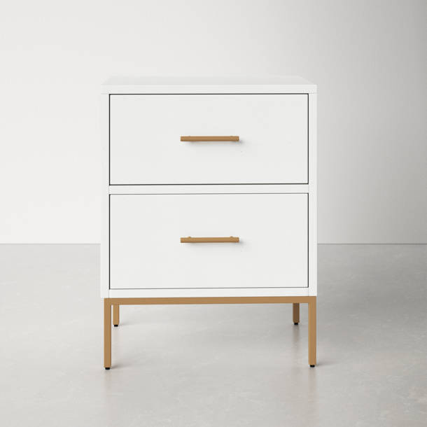 Capra 2 Drawer Nightstand & Reviews AllModern